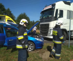 Wypadek w Nowych Prażuchach