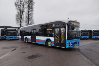 Nowe chińskie autobusy elektryczne marki Yutong na ulicach Siedlec 