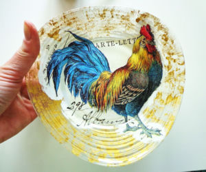 Decoupage na szkle