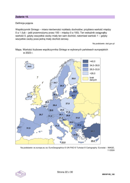 Matura 2026: WOS rozszerzony 12.05.2026r. Arkusze CKE, poziom podstawowy [Formuła 2023]