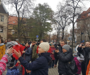 Gliwice: Protest w obronie czołgu T 34