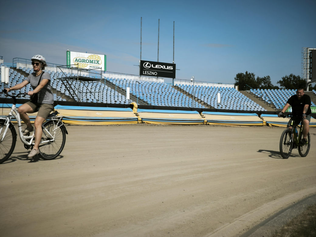 Rowerowa stolica Polski na stadionie 