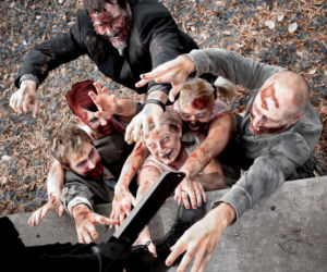 Sąsiedzi szykują się do ataku zombie