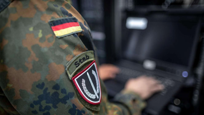 Naszywka KSK, jednostki specjalnej Bundeswenry