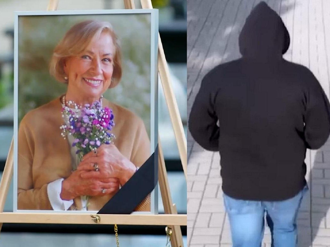 Photo: eska.pl Grzesiek Visits His Late Mother's Funeral in Secret