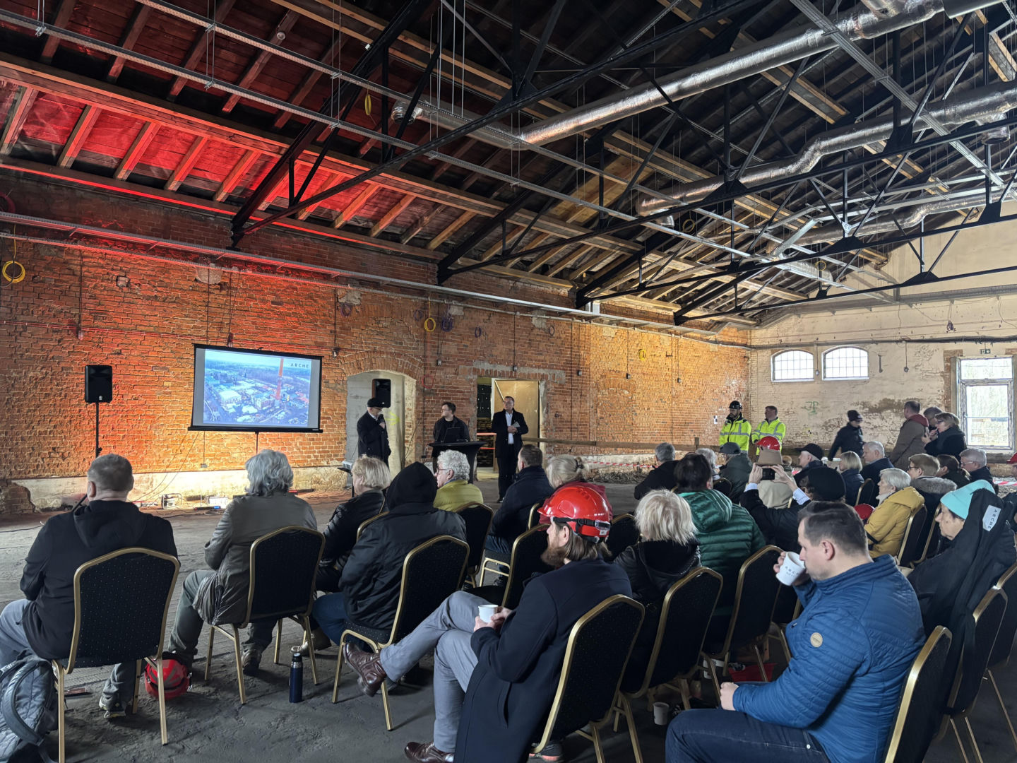 Spotkanie z mieszkańcami w Królewskiej Papierni