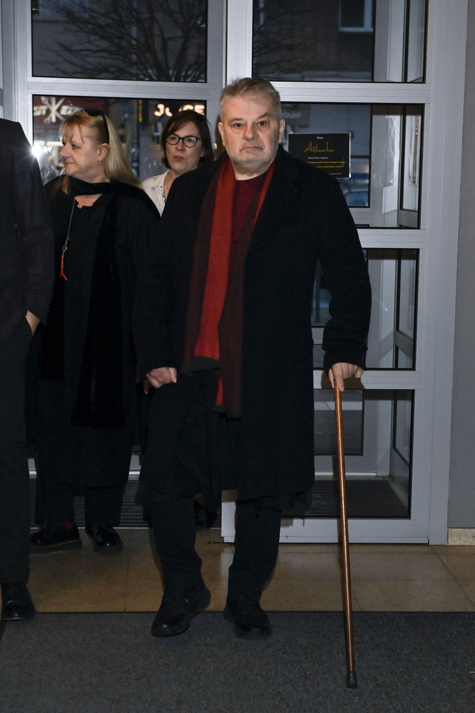 Krzysztof Globisz na premierze filmu "Prawdziwe życie aniołów"