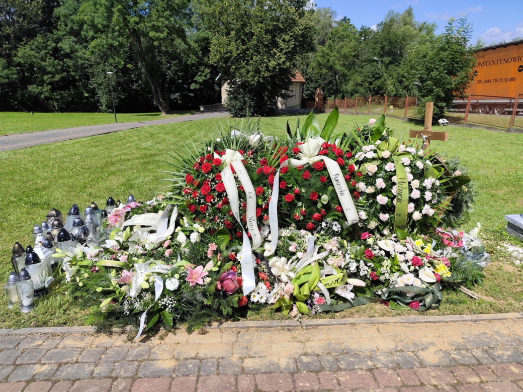 Grób Moniki C. W Raciborsku