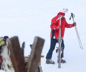 Michał Wójcik z PiS szaleje na nartach