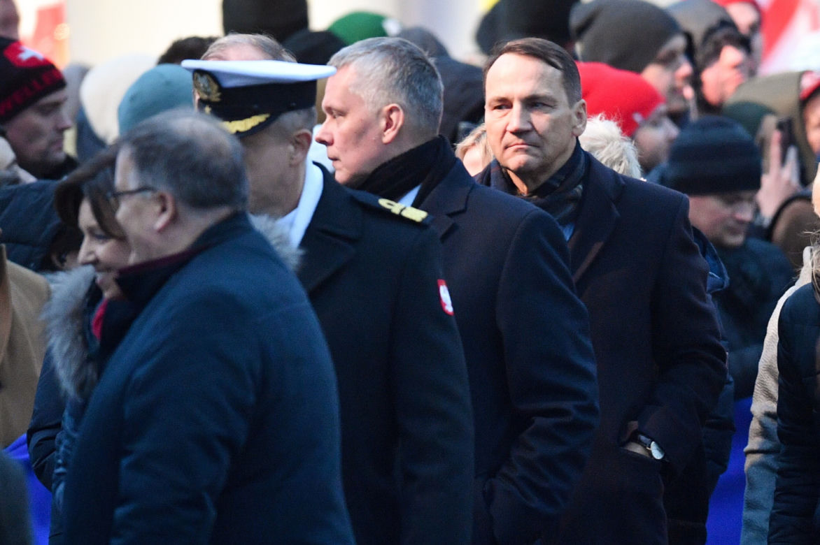 Wystąpienie Joe Bidena w Arkadach Kubickiego w Warszawie