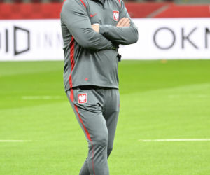 Trening reprezentacji Polski w Warszawie przed meczem z Albaną