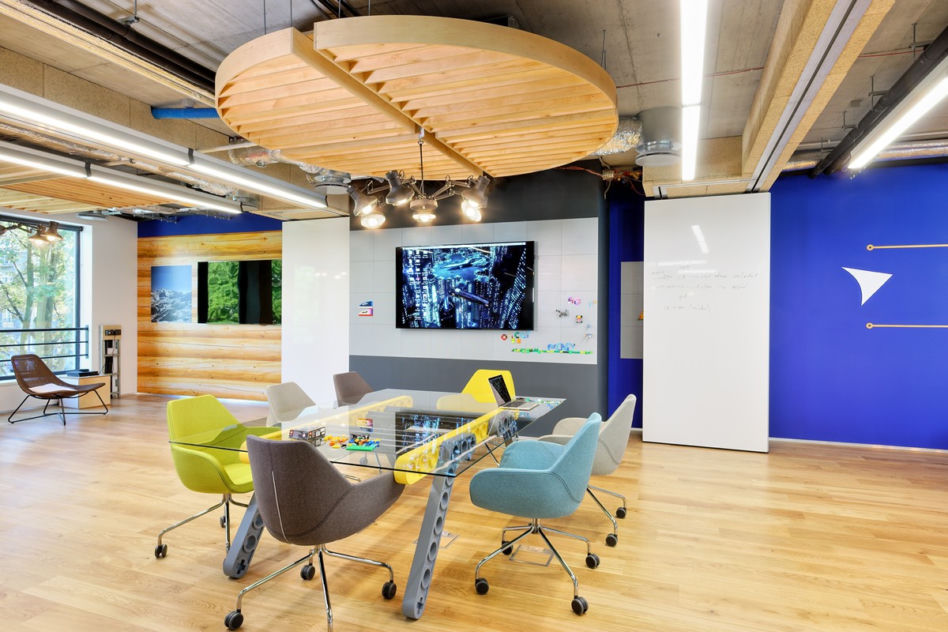 Wnętrza „Digital Studio Warsaw”