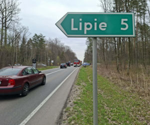 Wypadek na drodze Starachowice - Lubienia