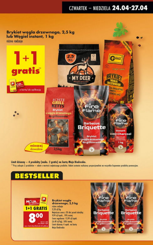 Promocje na grilla w Biedronce