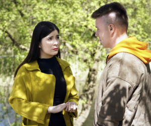 Barwy szczęścia, odc. 2493: Agata (Natalia Zambrzycka), Patryk (Konrad Skolimowski)
