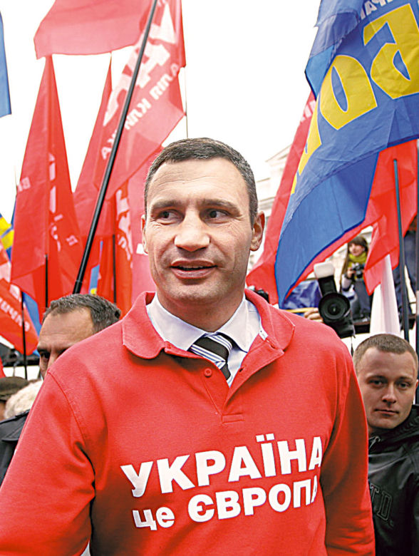 Kliczko wyzwoli ukrainę