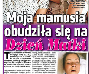 Dla Zosi pokonałam śpiączkę i paraliż