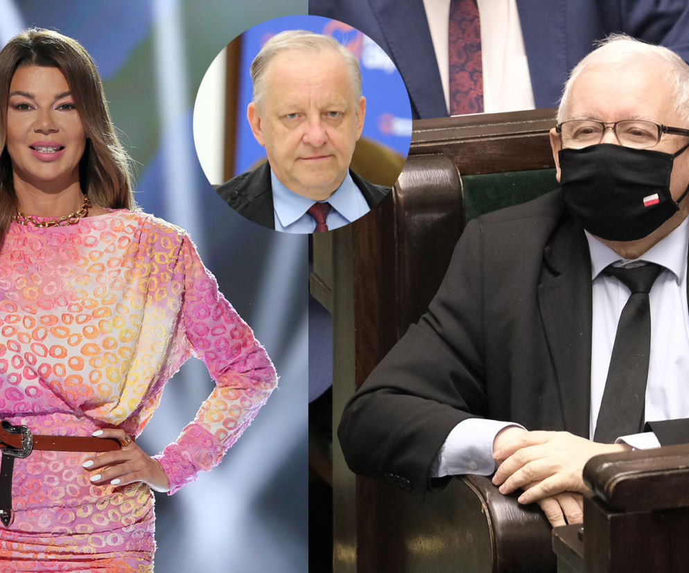 Edyta Górniak Jarosław Kaczyński Boleslaw Piecha