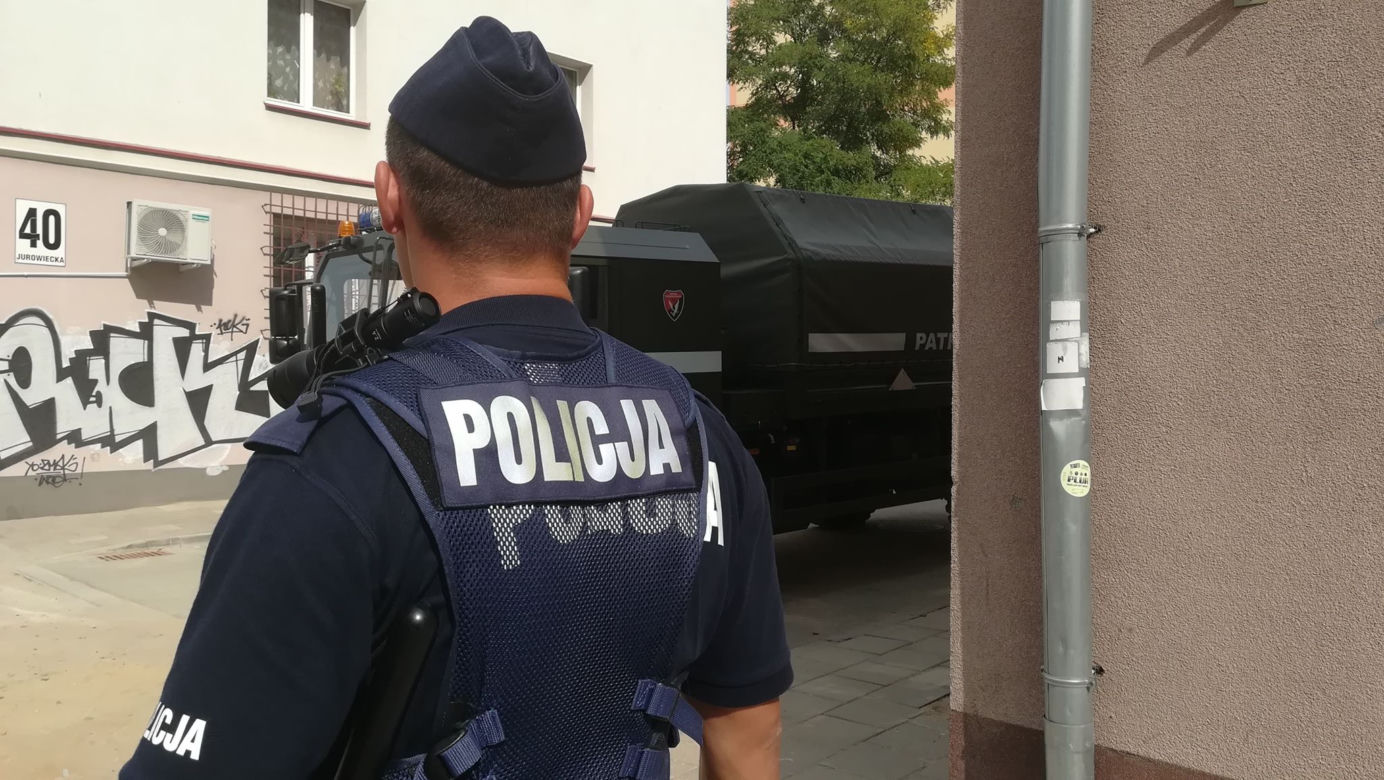 Białystok. Niewybuch na ul. Jurowieckiej