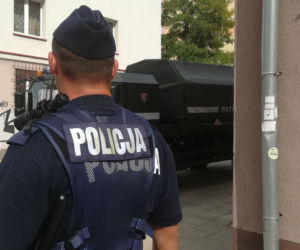 Białystok. Niewybuch na ul. Jurowieckiej