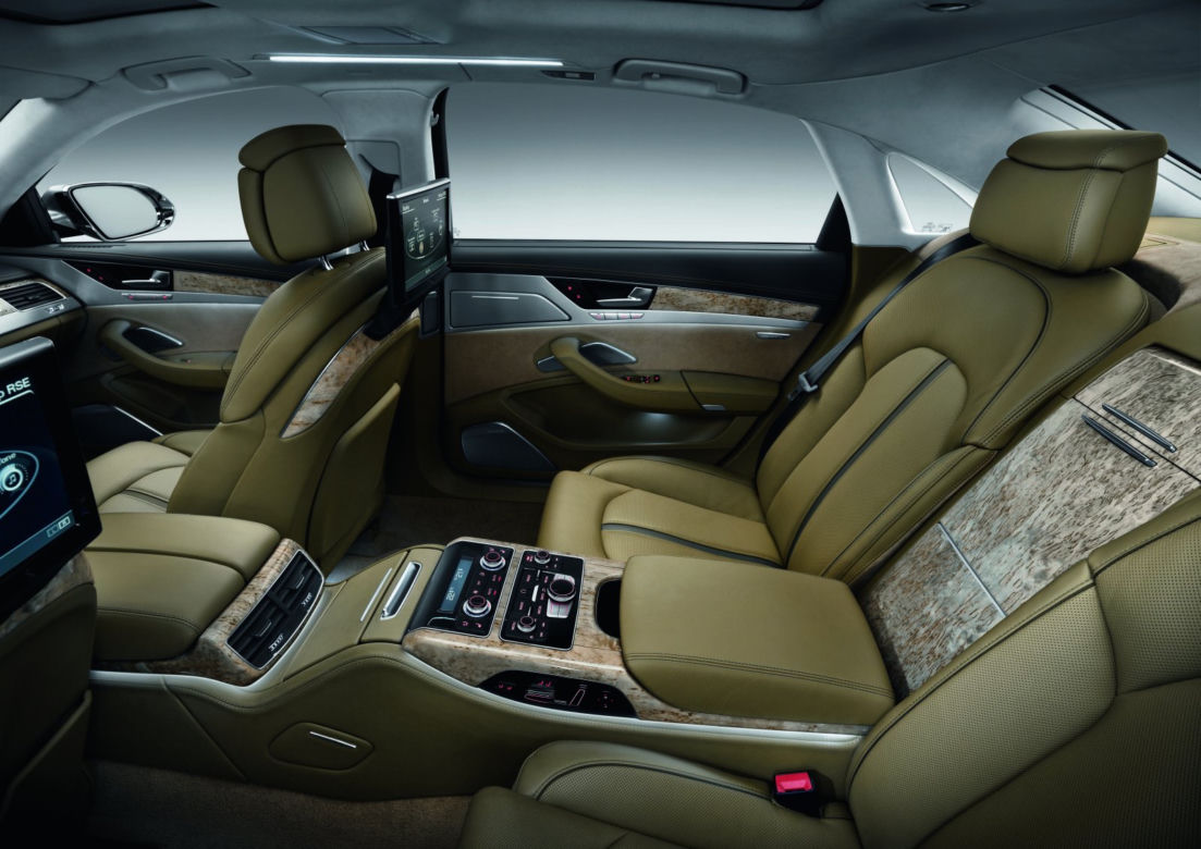 Audi A8 Lang - wnętrze