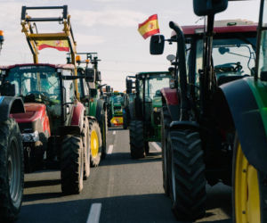 Rolnicy wyjechali na ulice, ale musieli przerwać protest