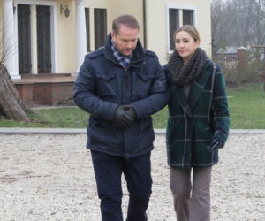 Ojciec Mateusz 15 odc. 195. Mateusz (Artur Żmijewski), Beata Bielska (Kamila Baar-Kochańska)