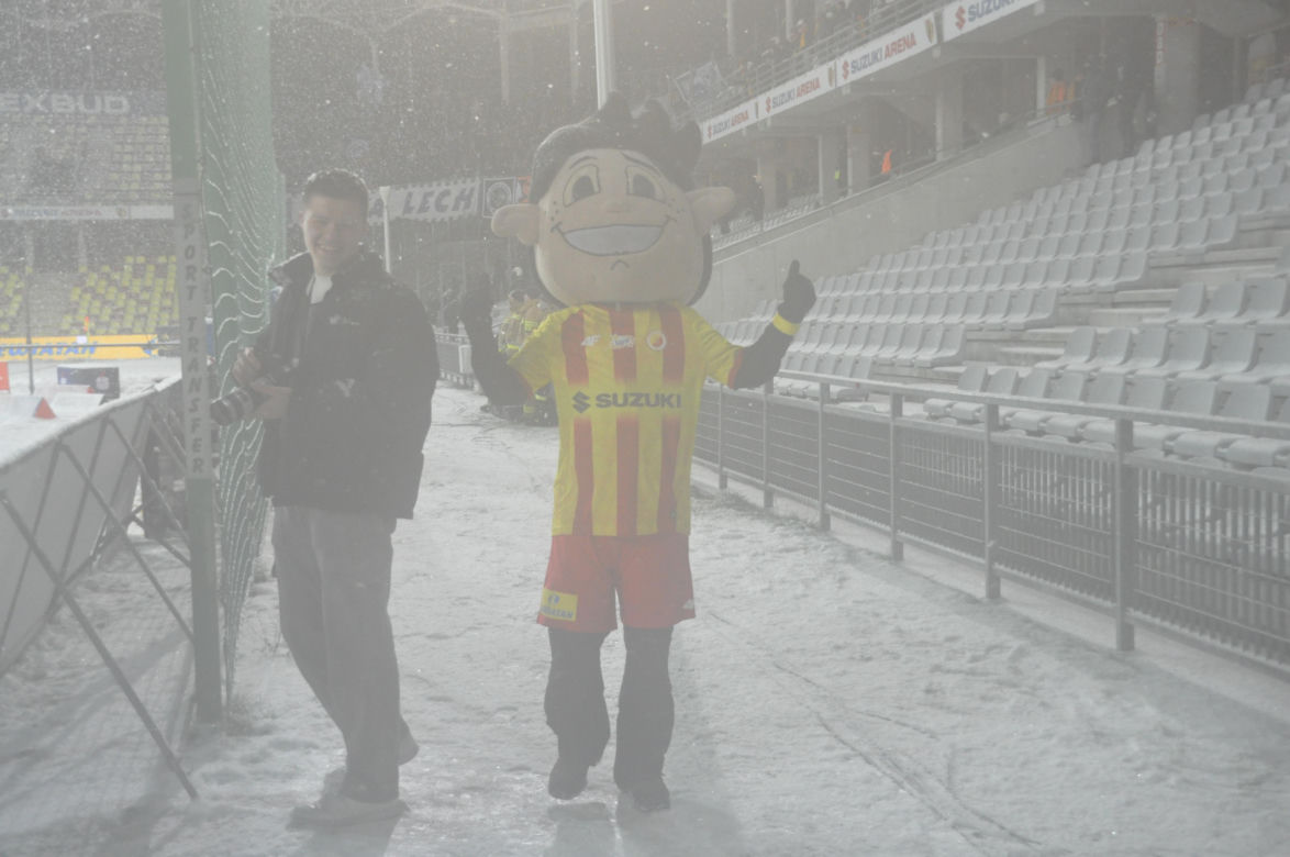 Korona Kielce - Lech Poznań. Zdjęcia kibiców na Suzuki Arenie