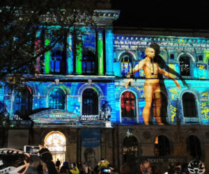Szczecińscy rowerzyści na Festiwalu Światła w Berlinie