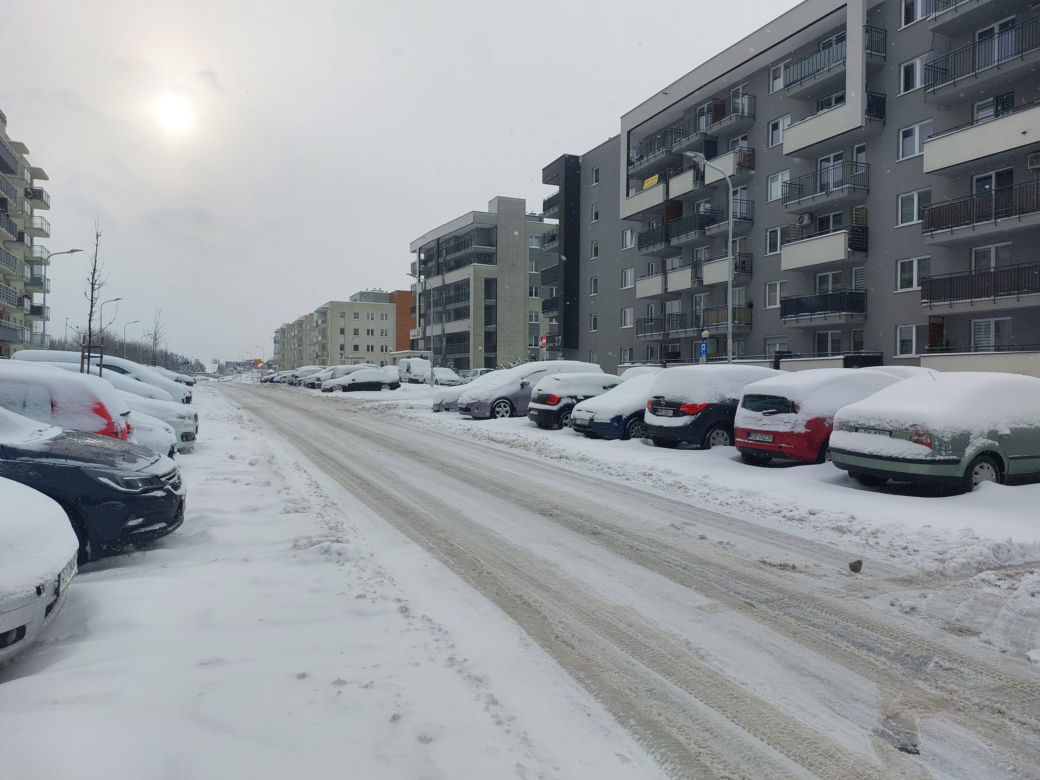 Rzeszów przysypany śniegiem [ZDJĘCIA]