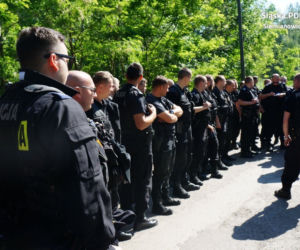 Policyjna obława w Siemianowicach Śląskich