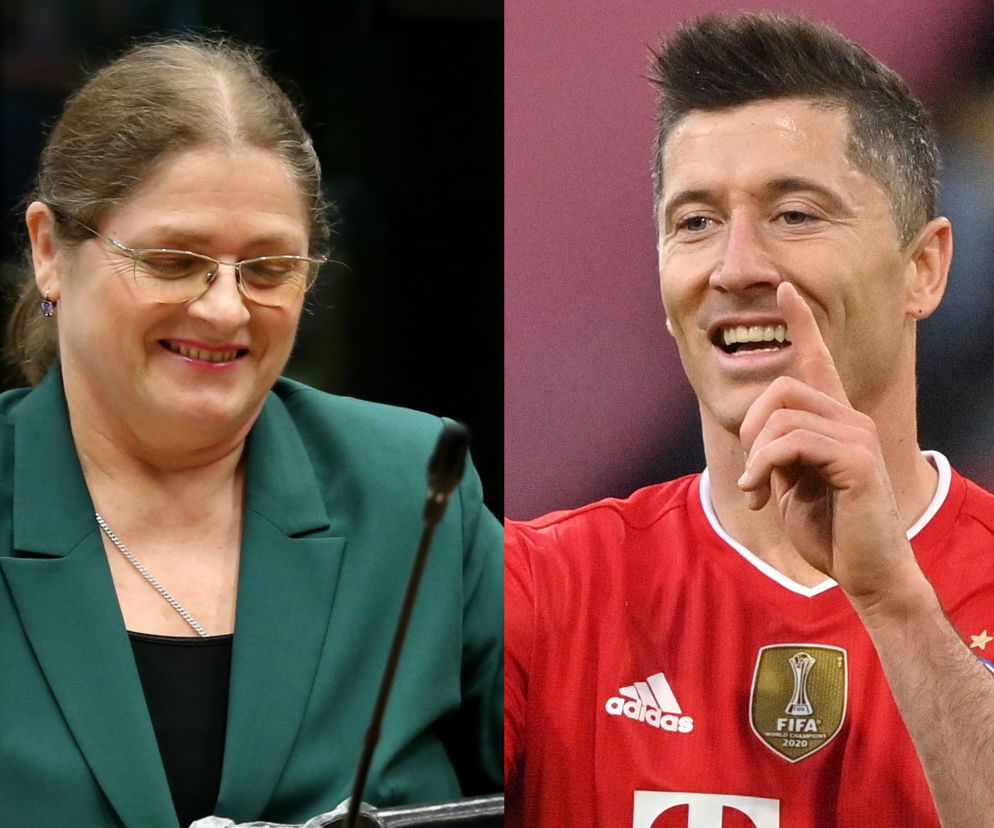 Krystyna Pawłowicz, Robert Lewandowski