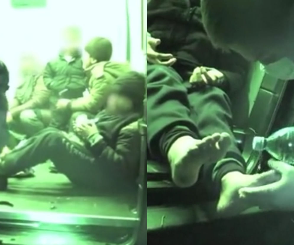 Podlaskie. Żołnierze pomogli imigrantom. Wśród nich były dzieci [WIDEO]