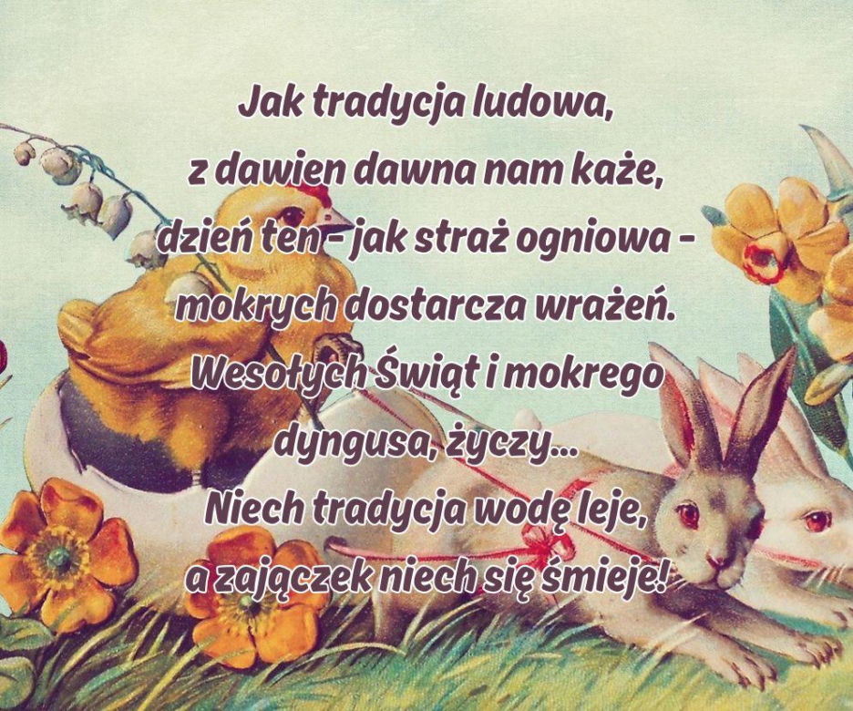 życzenia i kartki na Lany Poniedziałek
