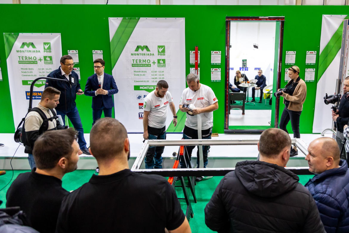 Drugi dzień Monteriady. Trwa pokaz na żywo! Zobacz, co dzieje się na targach BUDMA 2024
