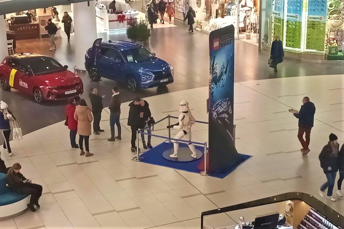 Wystawa figur bohaterów "Gwiezdnych Wojen" w Szczecinie