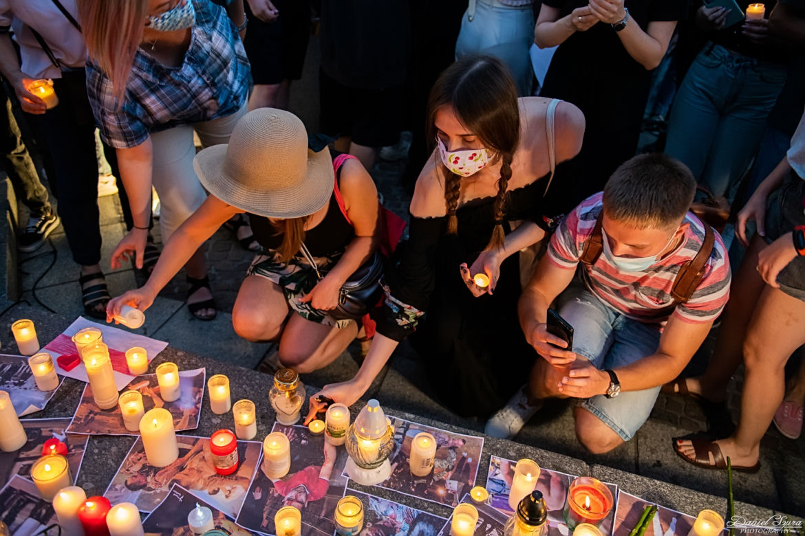 Kraków solidarny z Białorusią