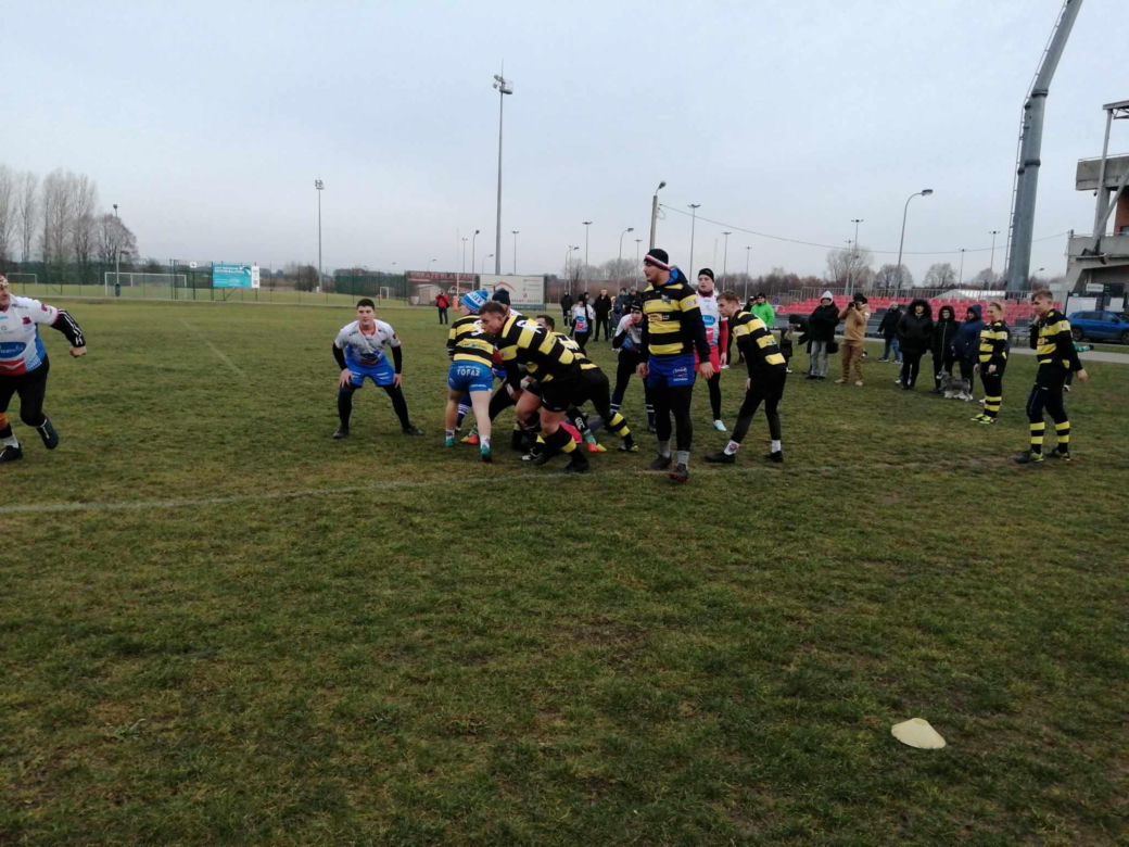 Noworoczny mecz rugby w Siedlcach 2025