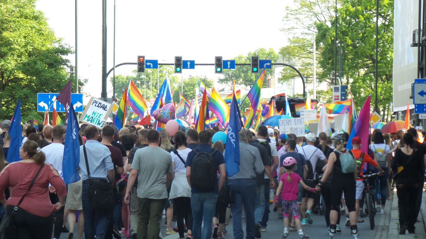 Wielki Marsz Równości przeszedł 18.05.2019 przez Kraków