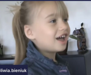 Oliwia pracuje nad filmem o mamie