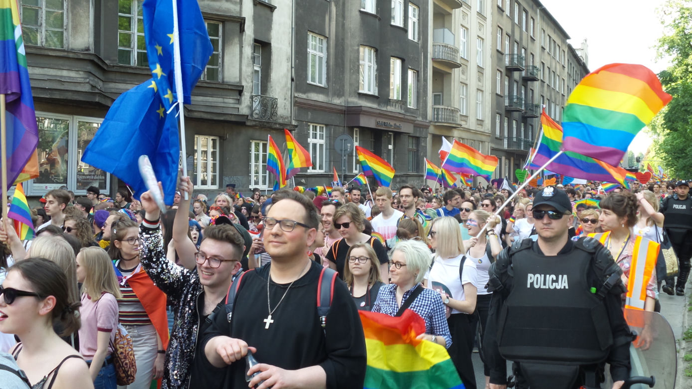 Wielki Marsz Równości przeszedł 18.05.2019 przez Kraków