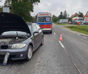 Poważny wypadek pod Płockiem! Kobieta z dzieckiem w szpitalu!