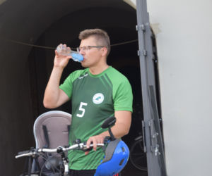 Marcin Warchoł z rodziną