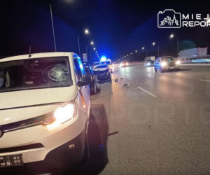 Karambol na S2 po wybuchu agresji drogowej, kierowcy zajeżdżali sobie drogę