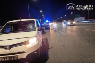 Karambol na S2 po wybuchu agresji drogowej, kierowcy zajeżdżali sobie drogę