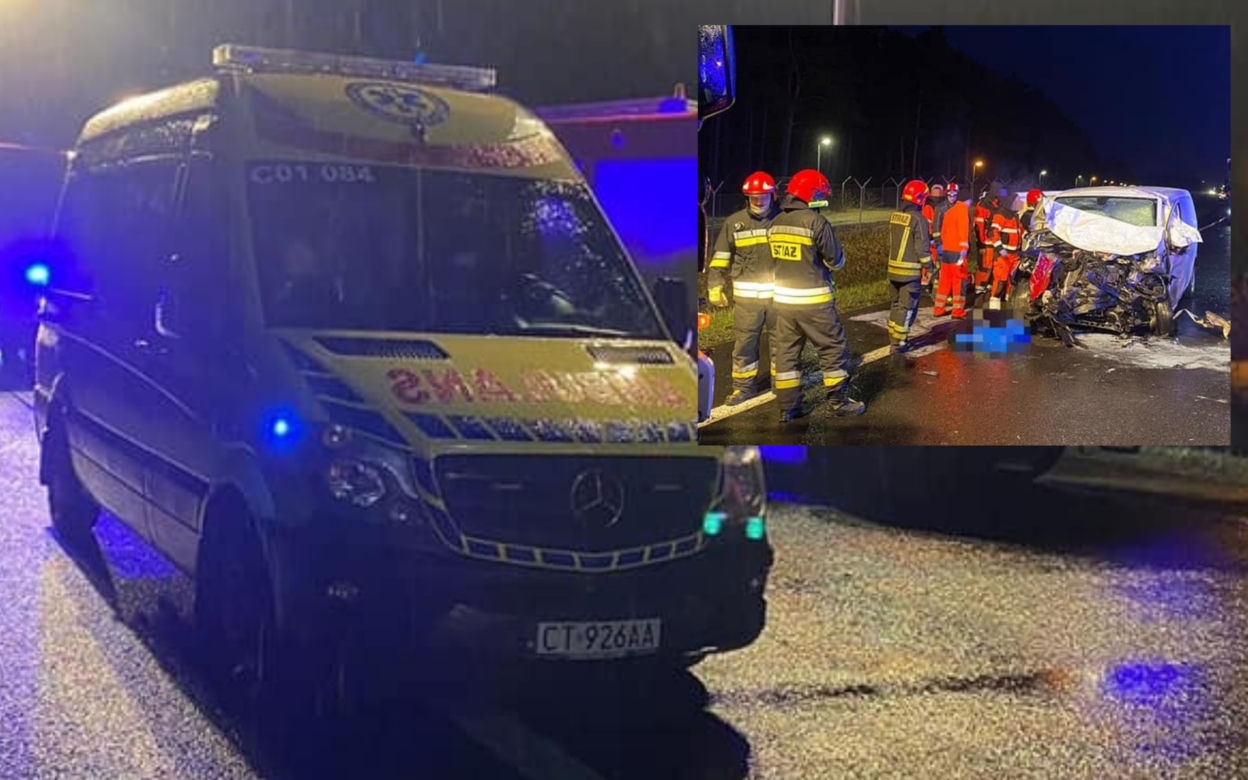 Tragiczny wypadek na trasie S10 w Toruniu! Zginęły aż trzy osoby