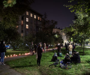 Pogrzeb praw kobiet. Protest po wyroku TK w Krakowie