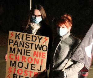 Strajk kobiet w Opalenicy 28.01.2021