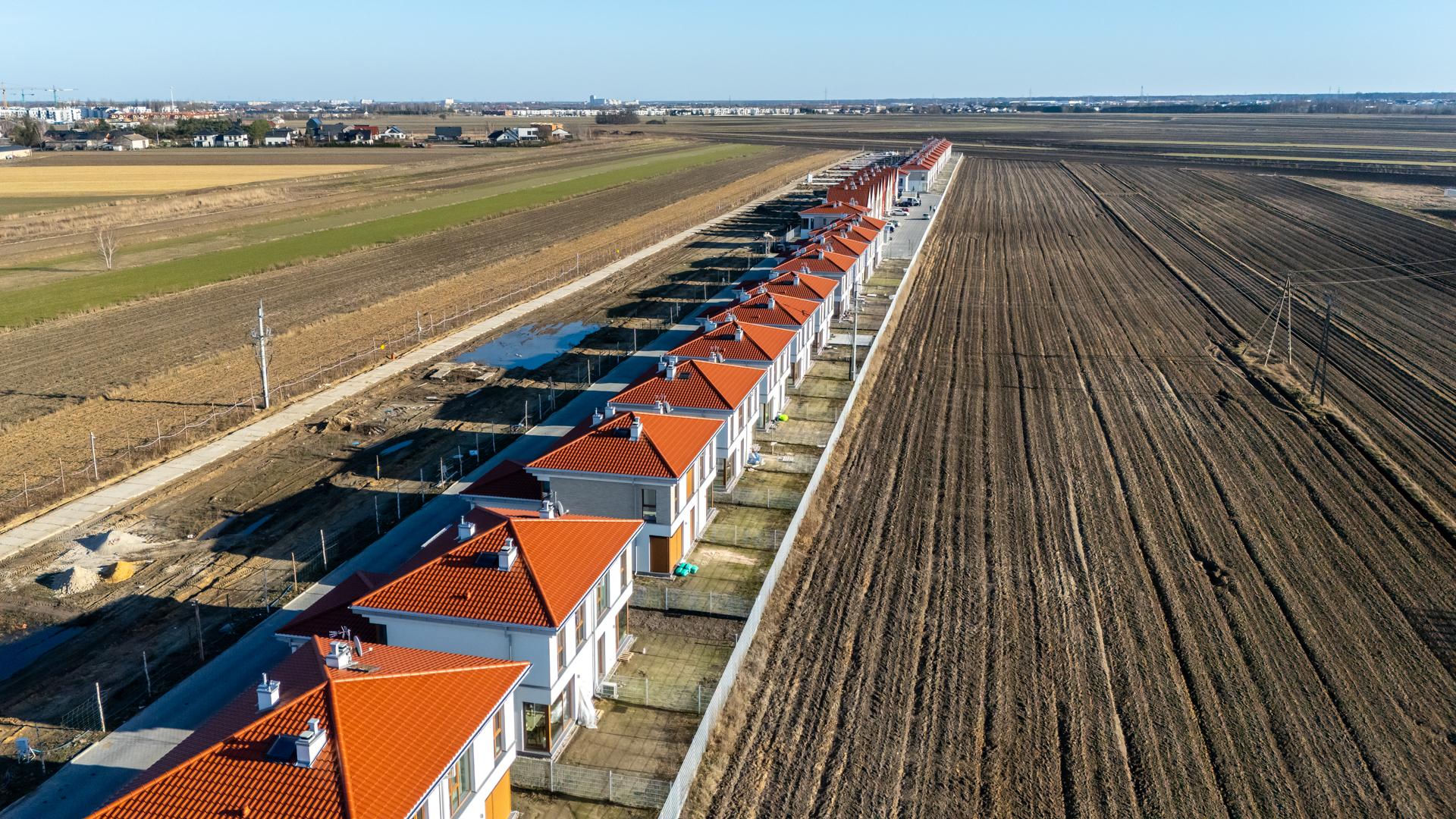 Osiedle łanowe w sołectwie Podolszyn