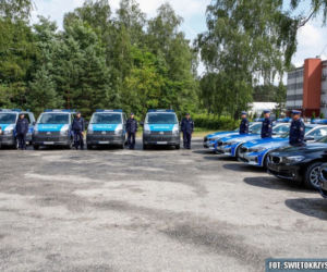 Świętokrzyska policja odebrała nowe radiowozy